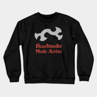 Beastmaster Mode Active Crewneck Sweatshirt